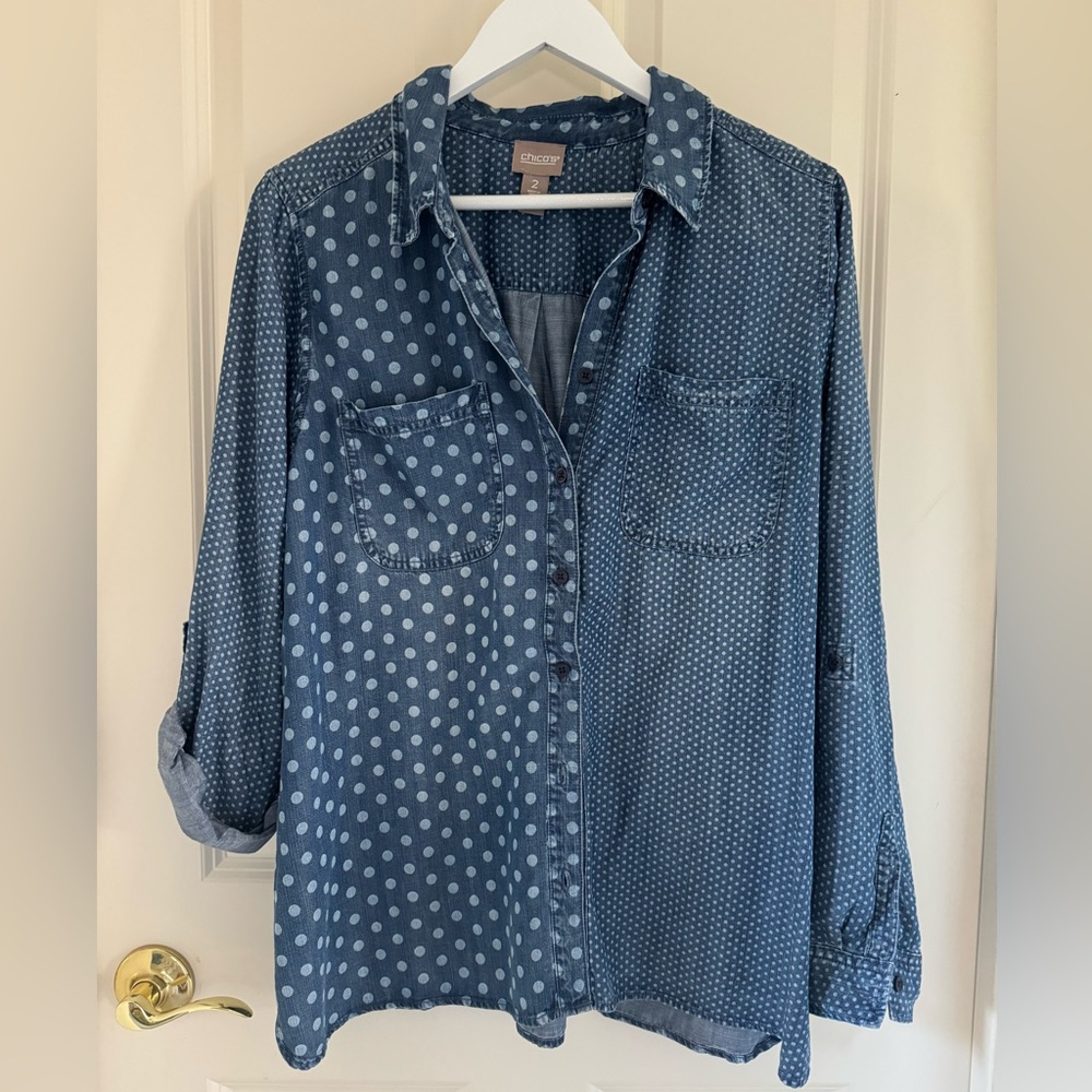 Chico’s Chambray Shirt